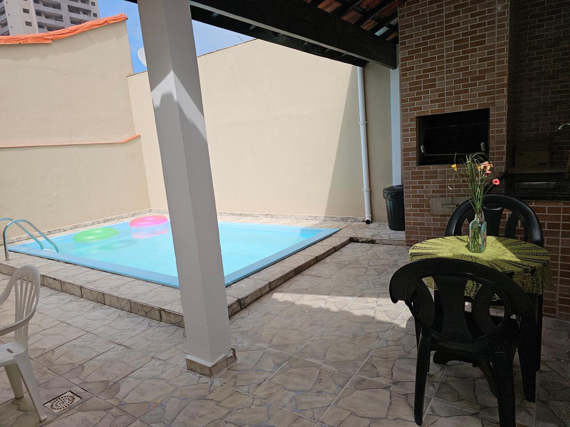 Casa Maravilhosa E Ampla Pe Na Areia Com Piscina, Area Gourmet Com Churrasqueira Em Deck Coberto Frente A Piscina, 4 Quartos Confortaveis E Espacosos, Sendo 2 Suites, Cozinha Americana E Sala De Jantar, Ampla Garagem Para 6 Carros - Mercado Na Rua Da Прая-Гранді Екстер'єр фото